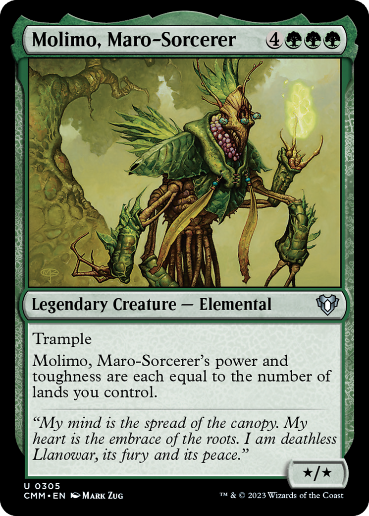 Molimo, Maro-Sorcerer [Commander Masters] | Galaxy Games LLC