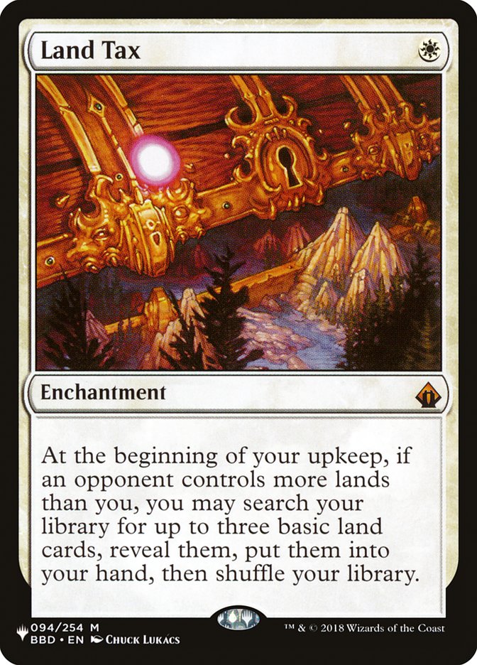 Land Tax [The List] | Galaxy Games LLC