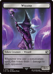 Bird (0017) // Wizard (0015) Double-Sided Token [FINAL FANTASY Tokens] | Galaxy Games LLC
