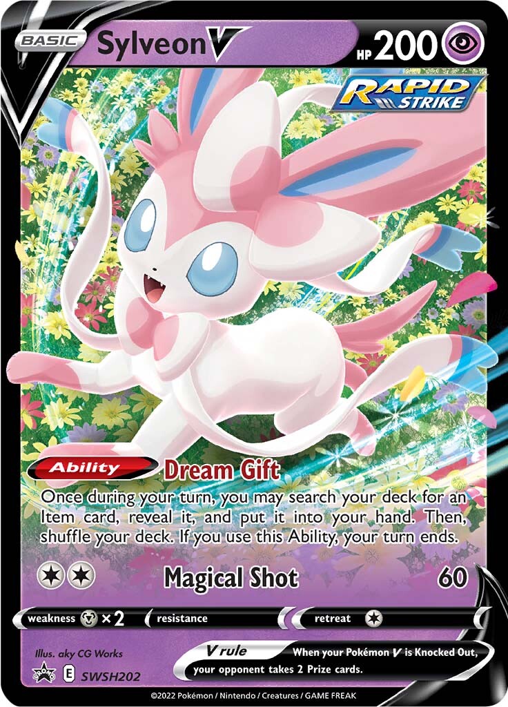 Sylveon V (SWSH202) [Sword & Shield: Black Star Promos] | Galaxy Games LLC