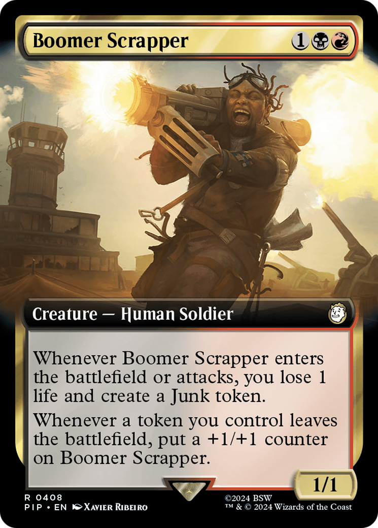 Boomer Scrapper (Extended Art) [Fallout] | Galaxy Games LLC