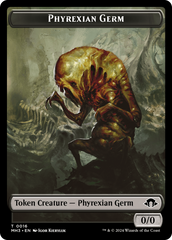 Phyrexian Germ // Zombie Army Double-Sided Token [Modern Horizons 3 Tokens] | Galaxy Games LLC