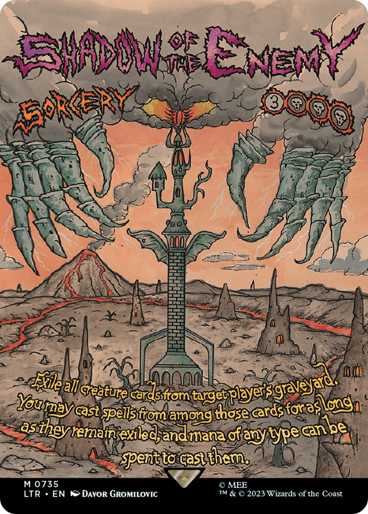 Shadow of the Enemy (Borderless Poster) [The Lord of the Rings: Tales of Middle-Earth] | Galaxy Games LLC