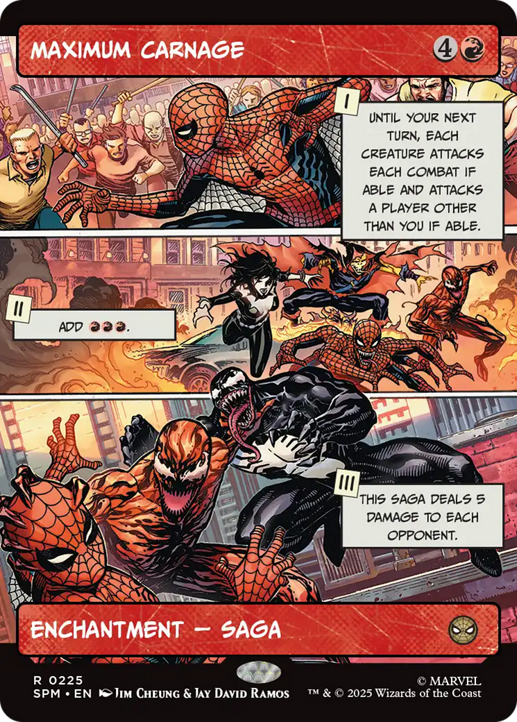 Maximum Carnage (Borderless) [Marvel's Spider-Man] | Galaxy Games LLC