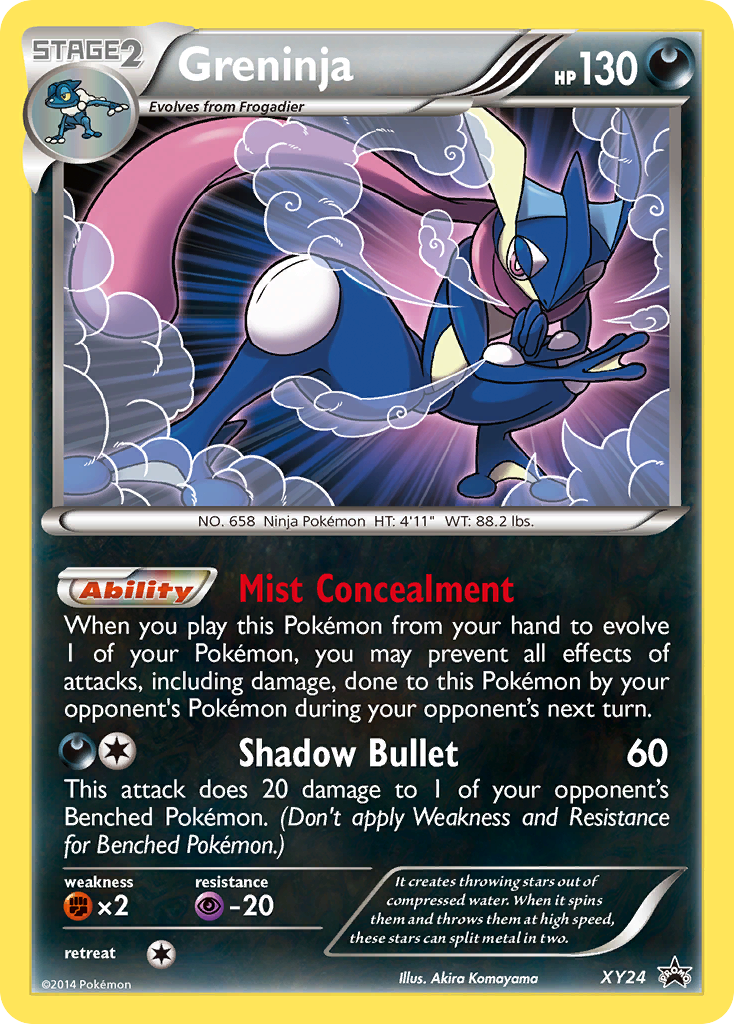 Greninja (XY24) [XY: Black Star Promos] | Galaxy Games LLC