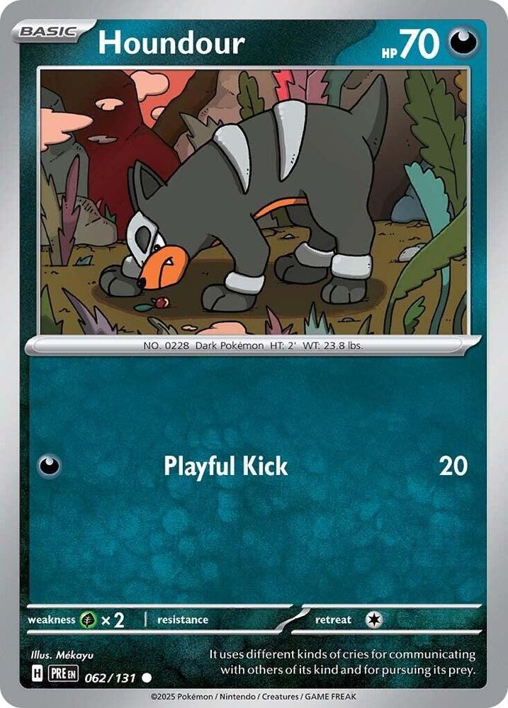 Houndour (062/131) [Scarlet & Violet: Prismatic Evolutions] | Galaxy Games LLC