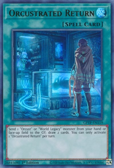 Orcustrated Return [GFTP-EN119] Ultra Rare | Galaxy Games LLC