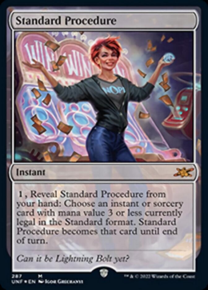 Standard Procedure (Galaxy Foil) [Unfinity] | Galaxy Games LLC