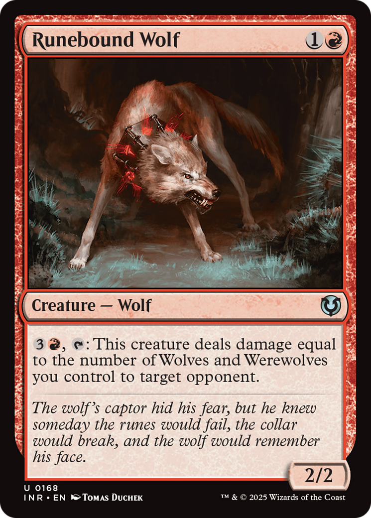 Runebound Wolf [Innistrad Remastered] | Galaxy Games LLC