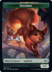 Squirrel // Balloon Double-Sided Token [Unfinity Tokens] | Galaxy Games LLC