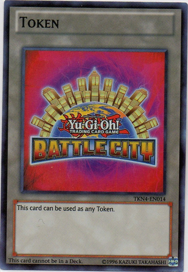 Yu-Gi-Oh! Battle City Token [TKN4-EN014] Super Rare | Galaxy Games LLC