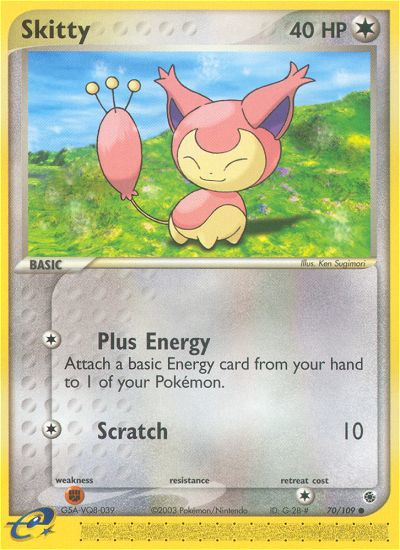 Skitty (70/109) [EX: Ruby & Sapphire] | Galaxy Games LLC