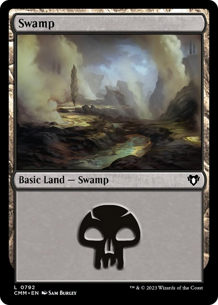 Swamp (792) [Commander Masters] | Galaxy Games LLC