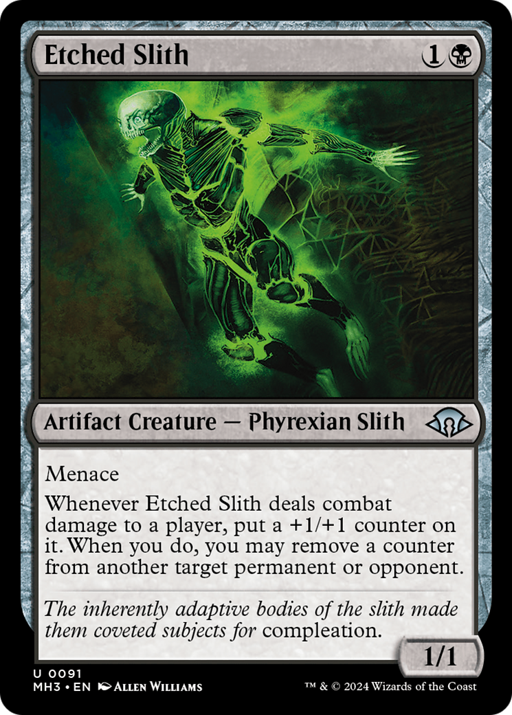 Etched Slith [Modern Horizons 3] | Galaxy Games LLC