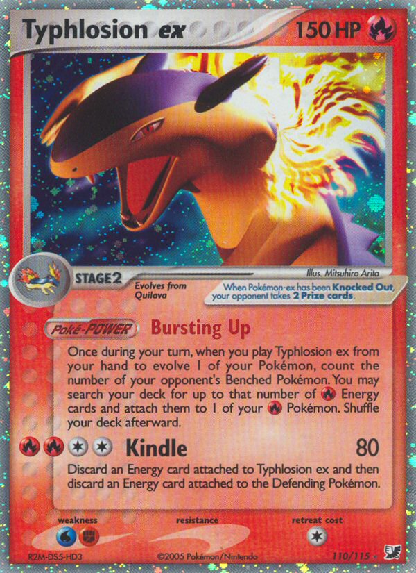 Typhlosion ex (110/115) [EX: Unseen Forces] | Galaxy Games LLC