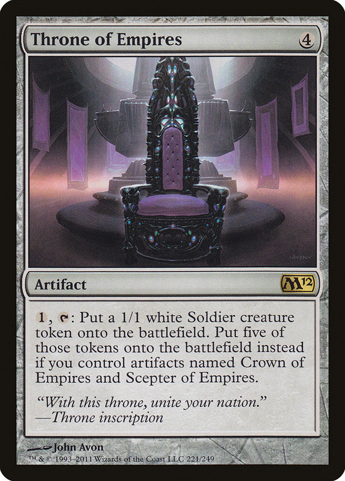 Throne of Empires [Magic 2012] | Galaxy Games LLC
