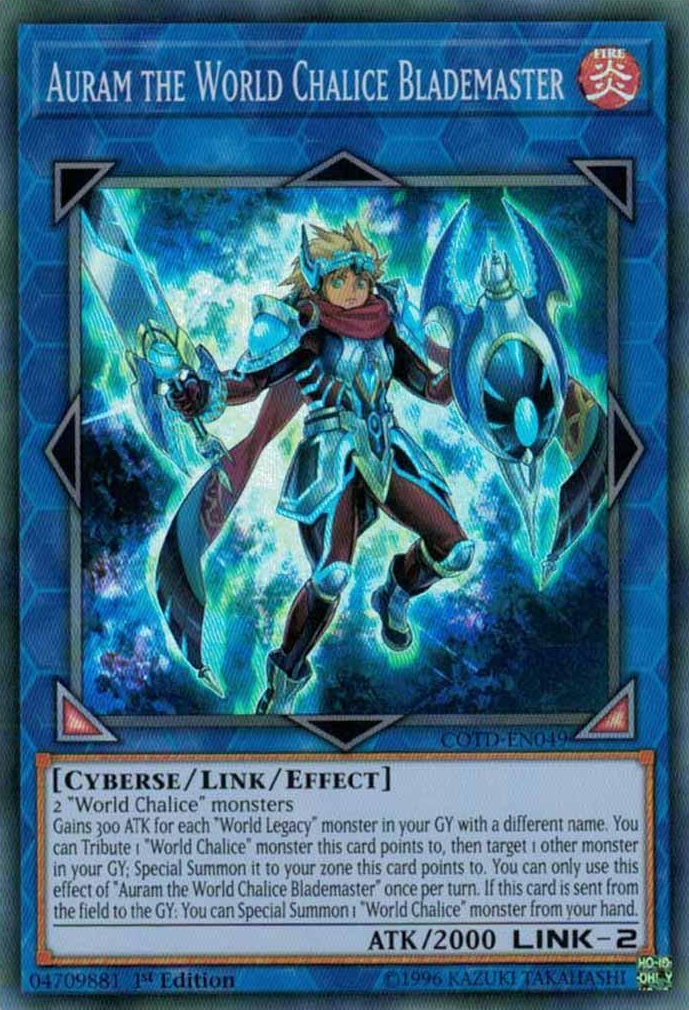 Auram the World Chalice Blademaster [COTD-EN049] Super Rare | Galaxy Games LLC