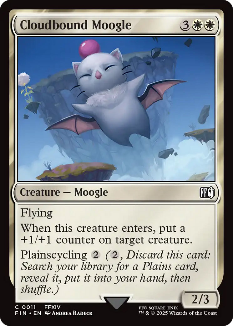 Cloudbound Moogle [FINAL FANTASY] | Galaxy Games LLC