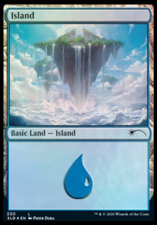 Island (Above the Clouds) (550) [Secret Lair Drop Promos] | Galaxy Games LLC