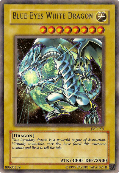 Blue-Eyes White Dragon [JMP-001] Ultra Rare | Galaxy Games LLC