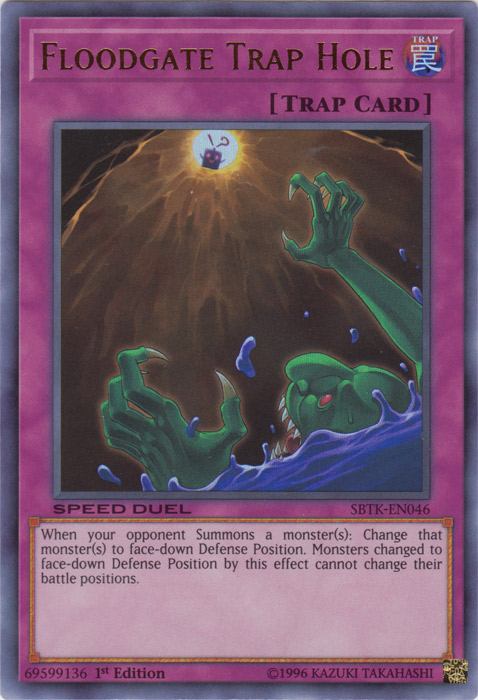 Floodgate Trap Hole [SBTK-EN046] Ultra Rare | Galaxy Games LLC