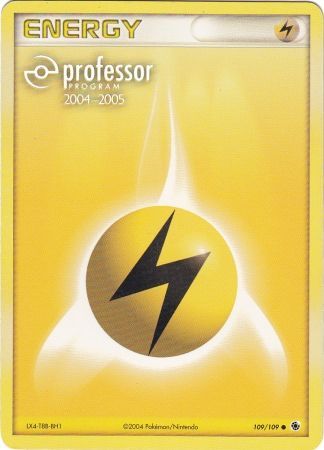 Lightning Energy (109/109) (2004 2005) [Professor Program Promos] | Galaxy Games LLC