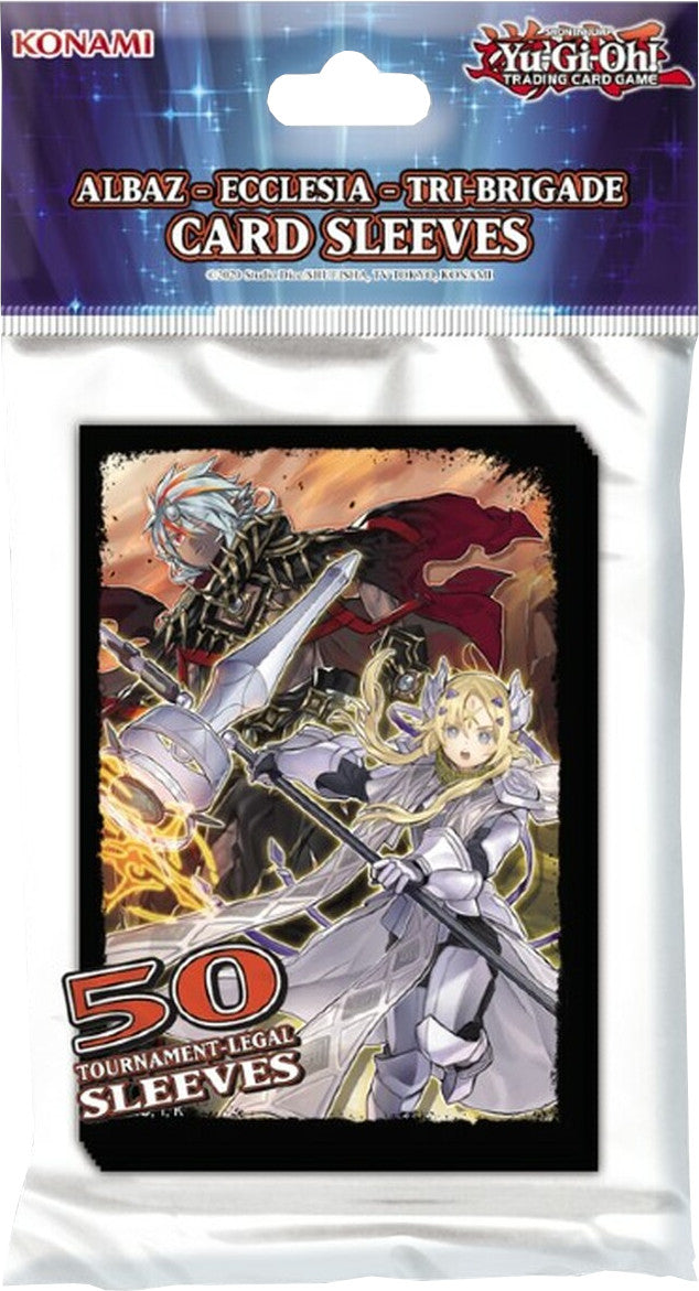 Albaz - Ecclesia - Tri-Brigade - Card Sleeves | Galaxy Games LLC