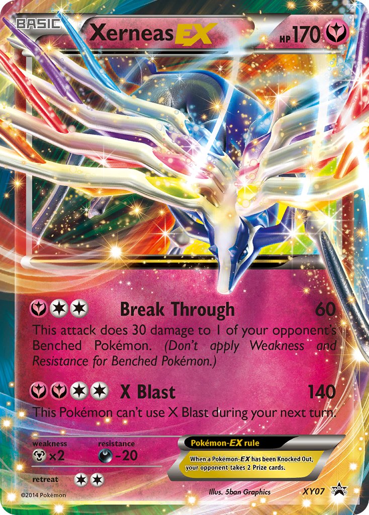 Xerneas EX (XY07) [XY: Black Star Promos] | Galaxy Games LLC