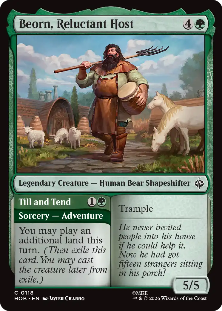 Beorn, Reluctant Host [The Hobbit] | Galaxy Games LLC