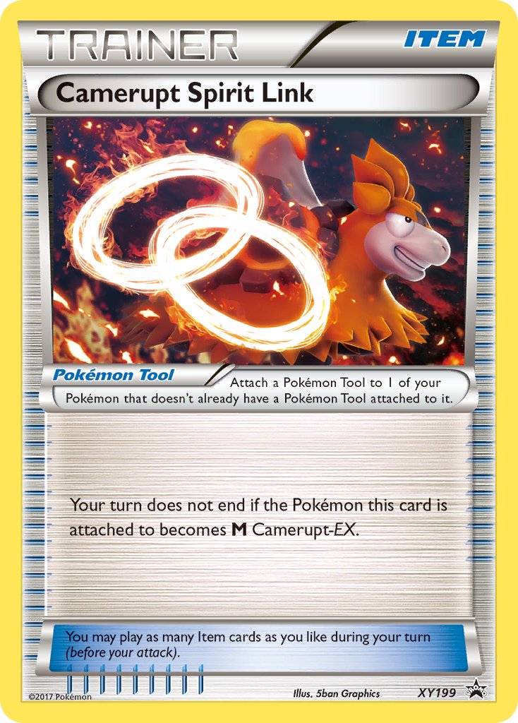 Camerupt Spirit Link (XY199) [XY: Black Star Promos] | Galaxy Games LLC