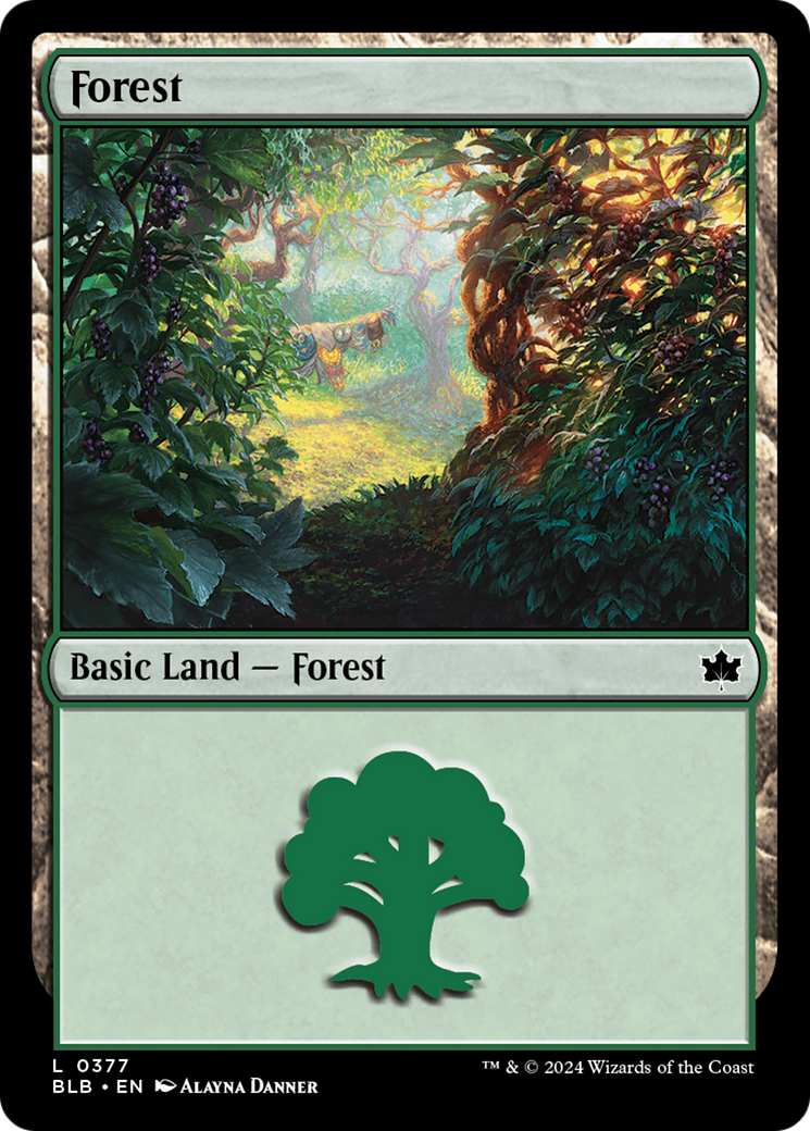 Forest (0377) [Bloomburrow] | Galaxy Games LLC