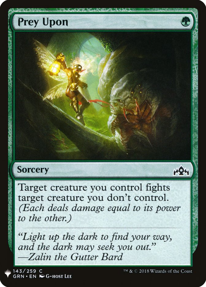 Prey Upon [Mystery Booster] | Galaxy Games LLC