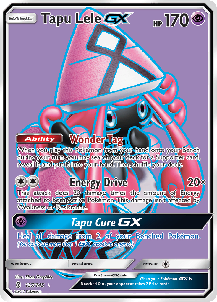 Tapu Lele GX (137/145) [Sun & Moon: Guardians Rising] | Galaxy Games LLC