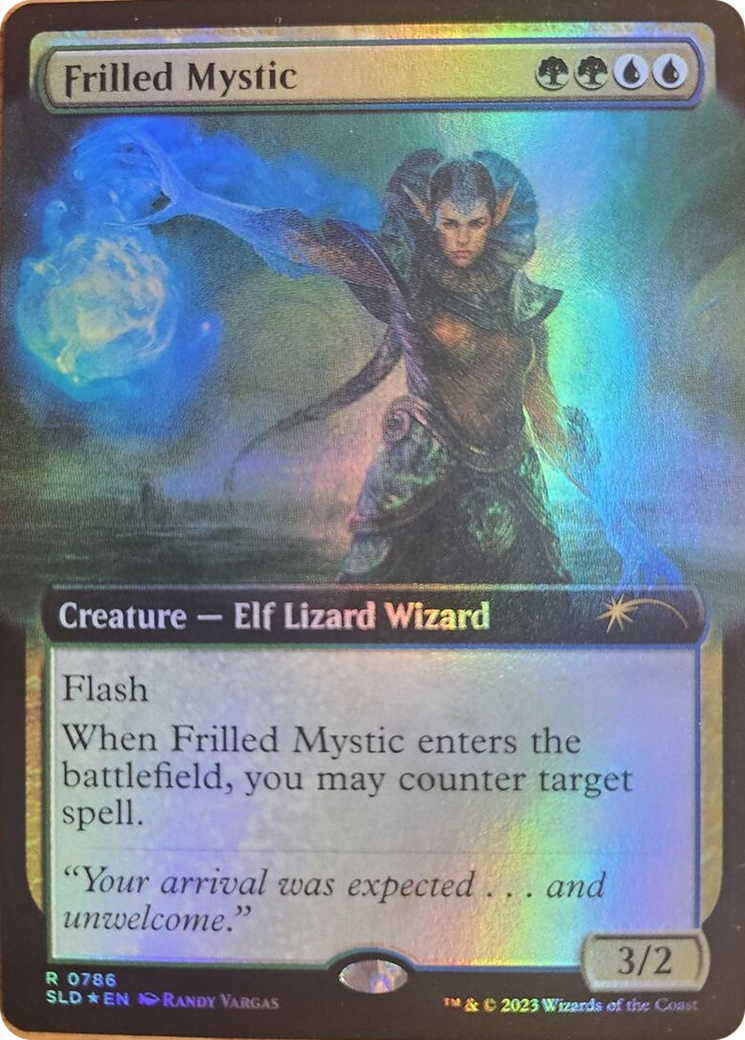 Frilled Mystic (Extended Art) [Secret Lair Drop Series] | Galaxy Games LLC