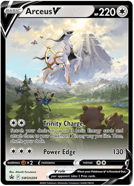 Arceus V (SWSH204) [Sword & Shield: Black Star Promos] | Galaxy Games LLC