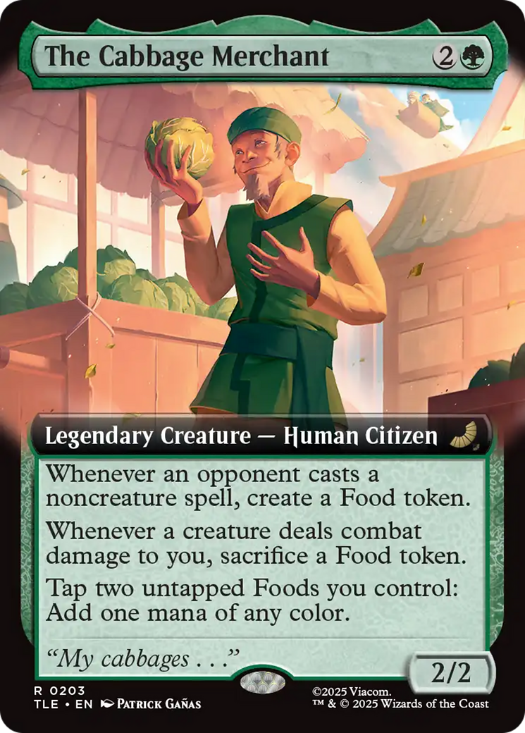 The Cabbage Merchant (Extended Art) [Avatar: The Last Airbender: Eternal-Legal] | Galaxy Games LLC