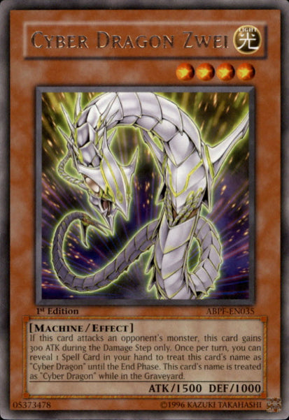 Cyber Dragon Zwei [ABPF-EN035] Rare | Galaxy Games LLC