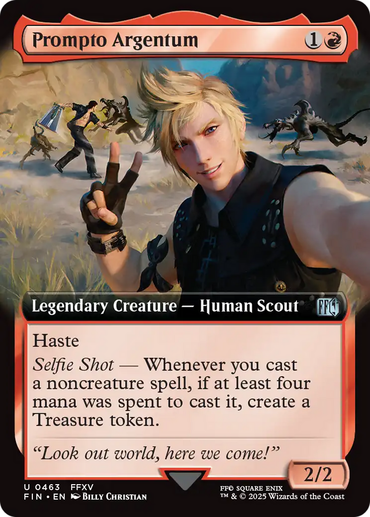 Prompto Argentum (Extended Art) [FINAL FANTASY] | Galaxy Games LLC
