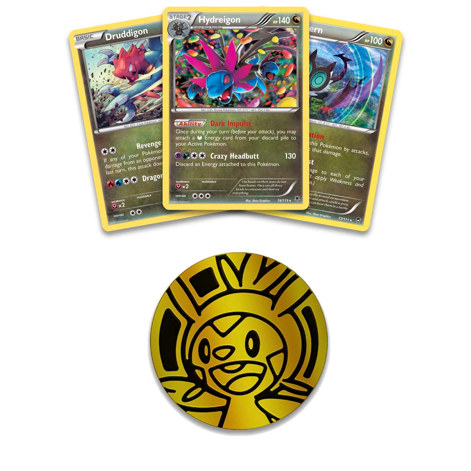Knock Out Collection (Druddigon, Noivern, Hydreigon) | Galaxy Games LLC