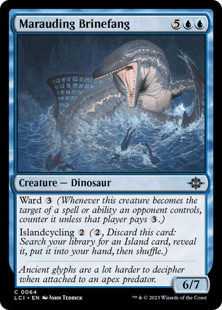 Marauding Brinefang [The Lost Caverns of Ixalan] | Galaxy Games LLC