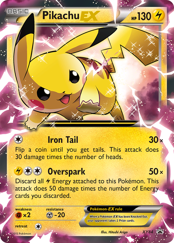 Pikachu EX (XY84) [XY: Black Star Promos] | Galaxy Games LLC