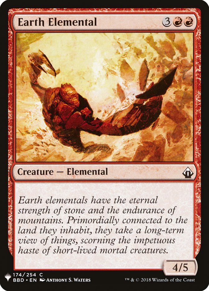 Earth Elemental [Mystery Booster] | Galaxy Games LLC