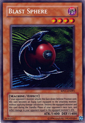 Blast Sphere [RP01-EN091] Secret Rare | Galaxy Games LLC