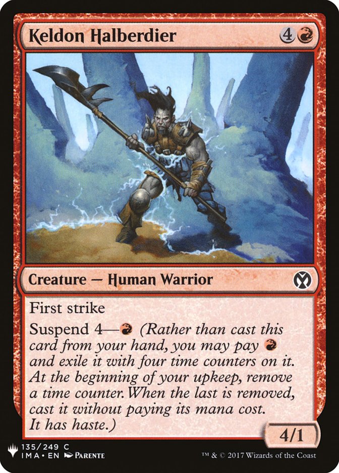 Keldon Halberdier [Mystery Booster] | Galaxy Games LLC