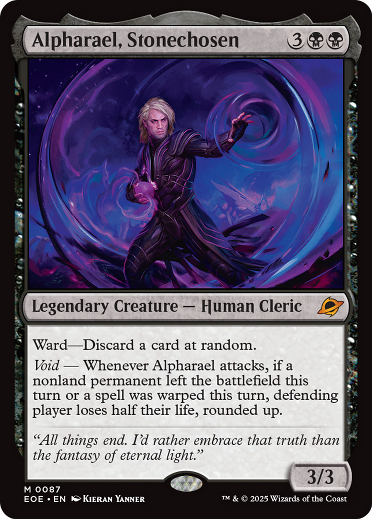 Alpharael, Stonechosen [Edge of Eternities] | Galaxy Games LLC