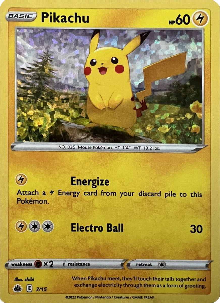 Pikachu (7/15) [McDonald's Promos: Match Battle] | Galaxy Games LLC