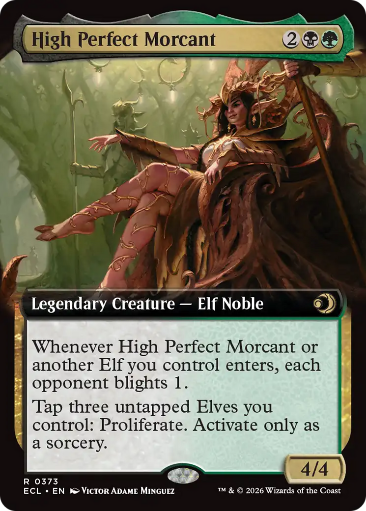High Perfect Morcant (Extended Art) [Lorwyn Eclipsed] | Galaxy Games LLC
