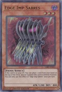 Edge Imp Sabres [LART-EN015] Ultra Rare | Galaxy Games LLC