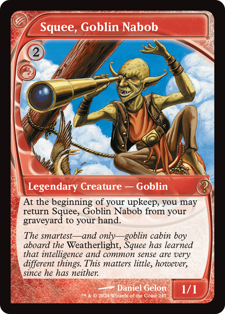 Squee, Goblin Nabob (Future Sight) [Mystery Booster 2] | Galaxy Games LLC