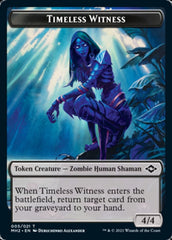 Timeless Witness // Treasure (20) Double-Sided Token [Modern Horizons 2 Tokens] | Galaxy Games LLC